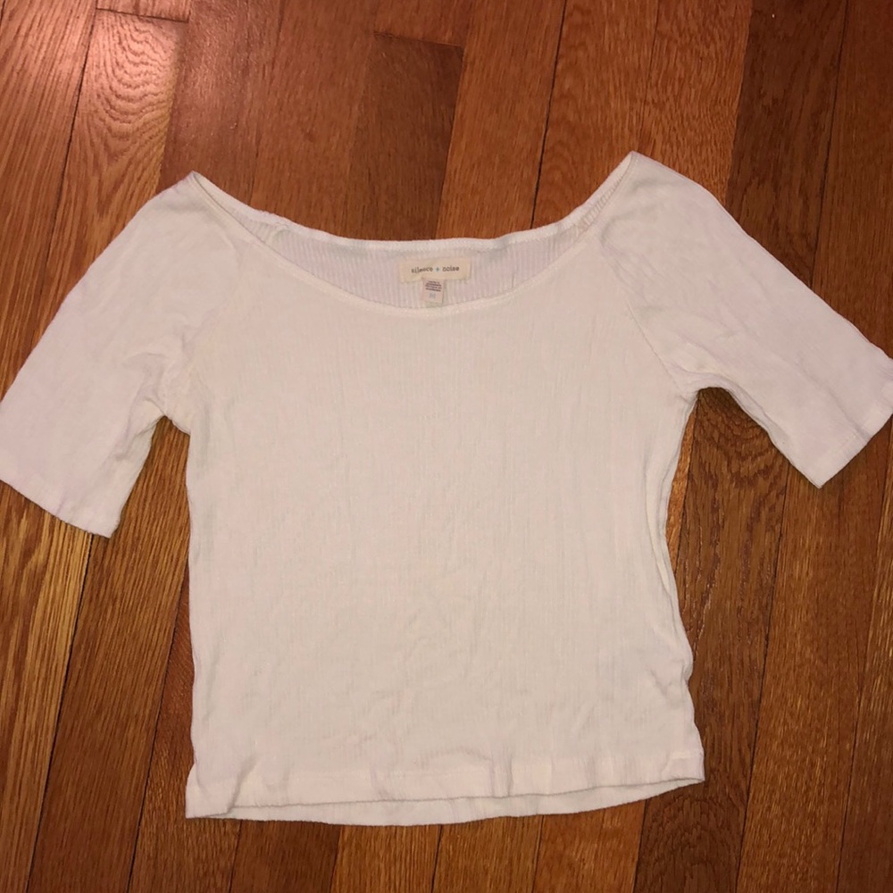 Urban Outfitters white crop top